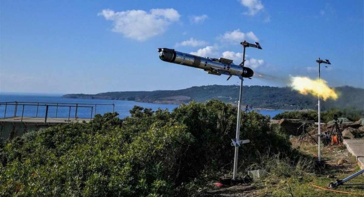 Akeron LP air-to-surface anti-tank missile test launch, February 2025 / Photo credit: DGA — Direction générale de l'armement