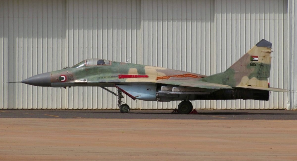 The MiG-29SE fighter of the Sudanese Air Force / open source  