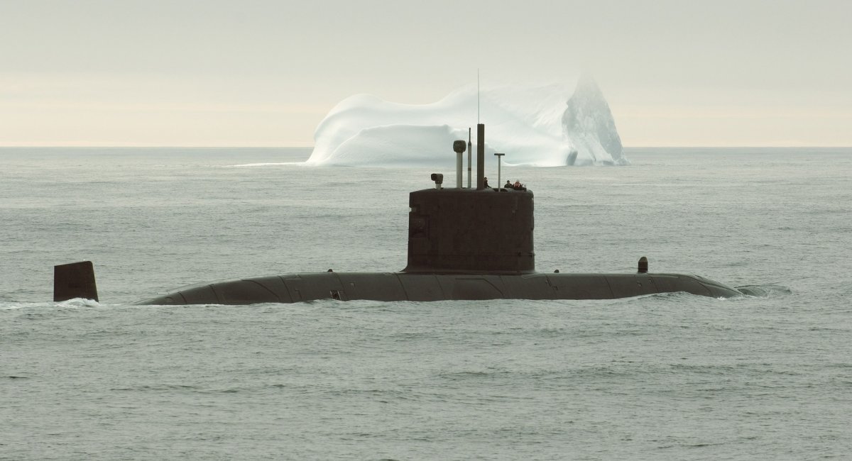 HMCS Corner Brook submarine of Canadian Navy / Photo credit: Cplc Blake Rodgers