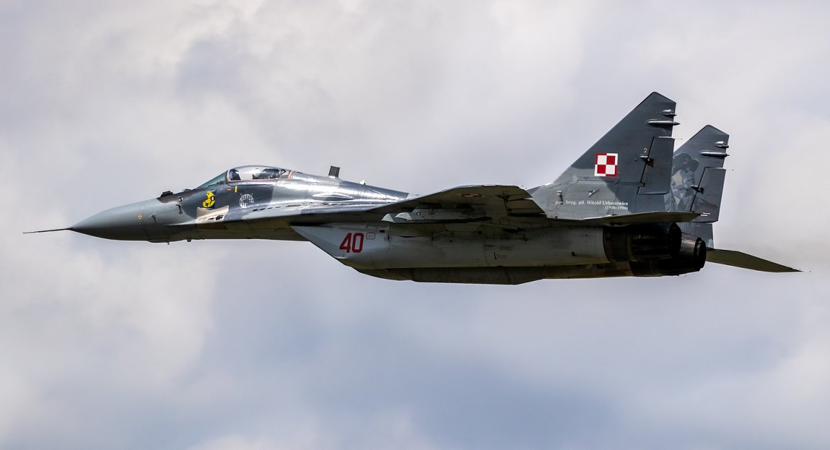 Polish MiG-29 fighter jet - Photo from the open sources