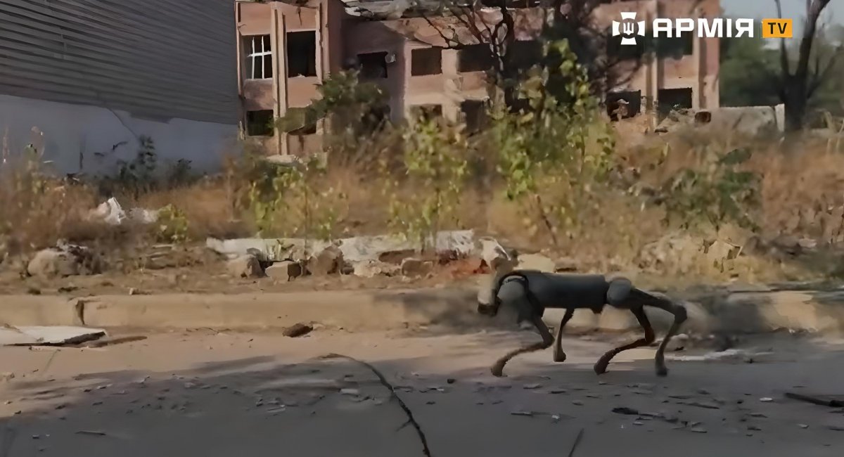 Ukrainian 28th Mechanized Brigade Gets New Weapon: Kurt & Company Unveils Robotic Dog