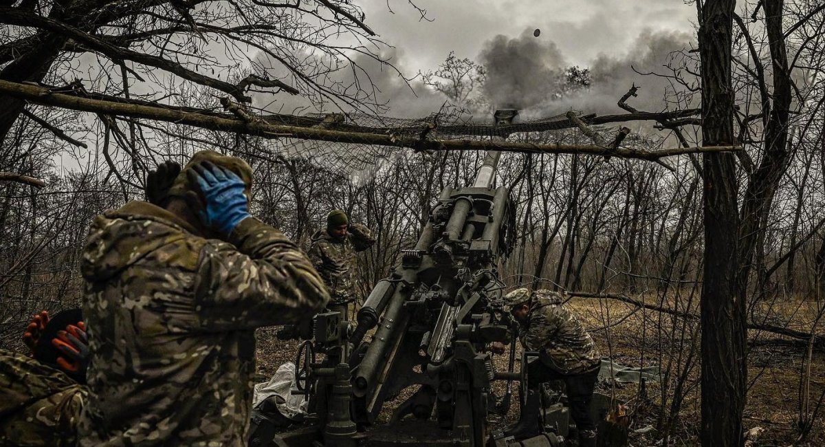 Ukrainian artillerymen acting on the Bakhmut direcrion / Photo credit: the Ground Forces of the Armed Forces of Ukraine
