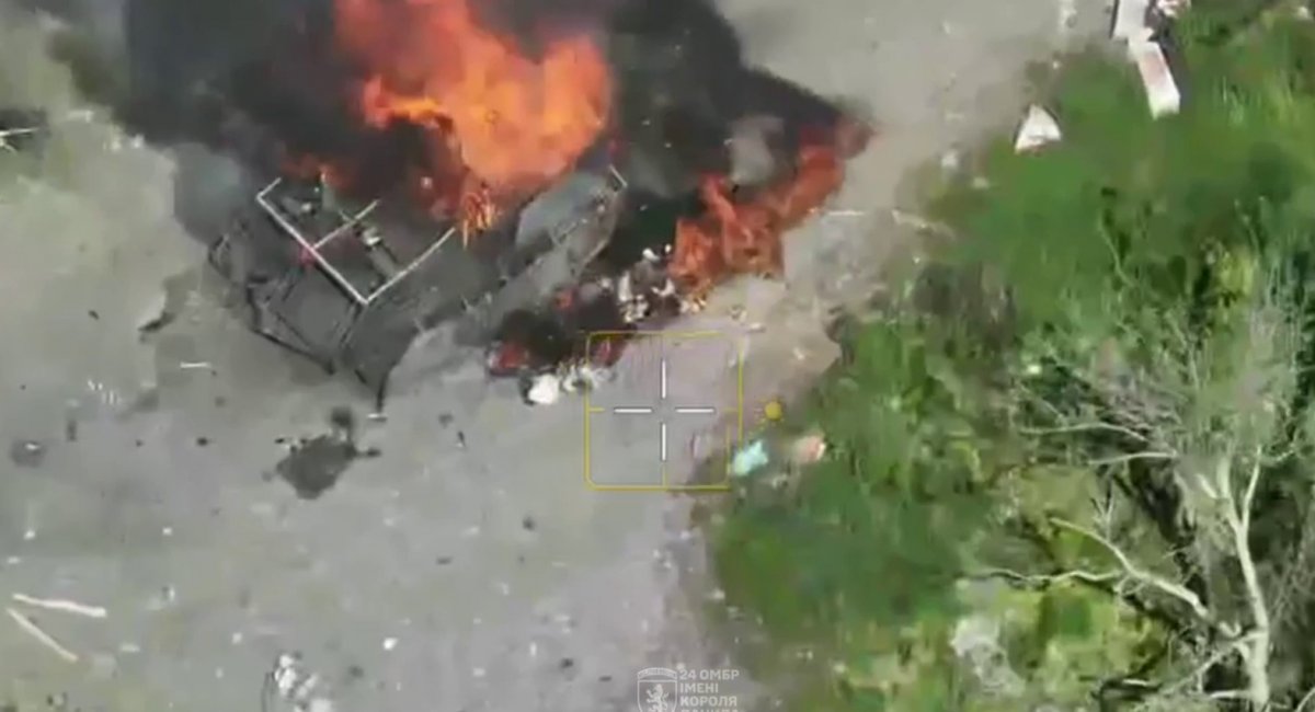 Screenshot credit: the 24th Mechanized Brigade