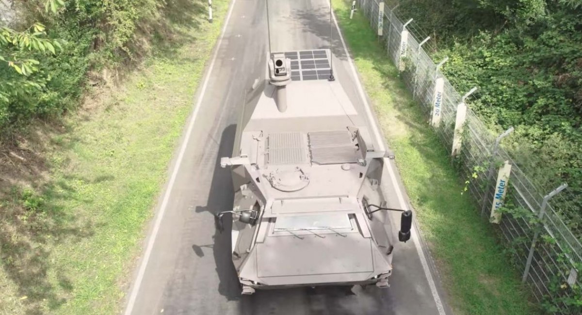 Fuchs JAGM / Photo credit: Rheinmetall video screengrab