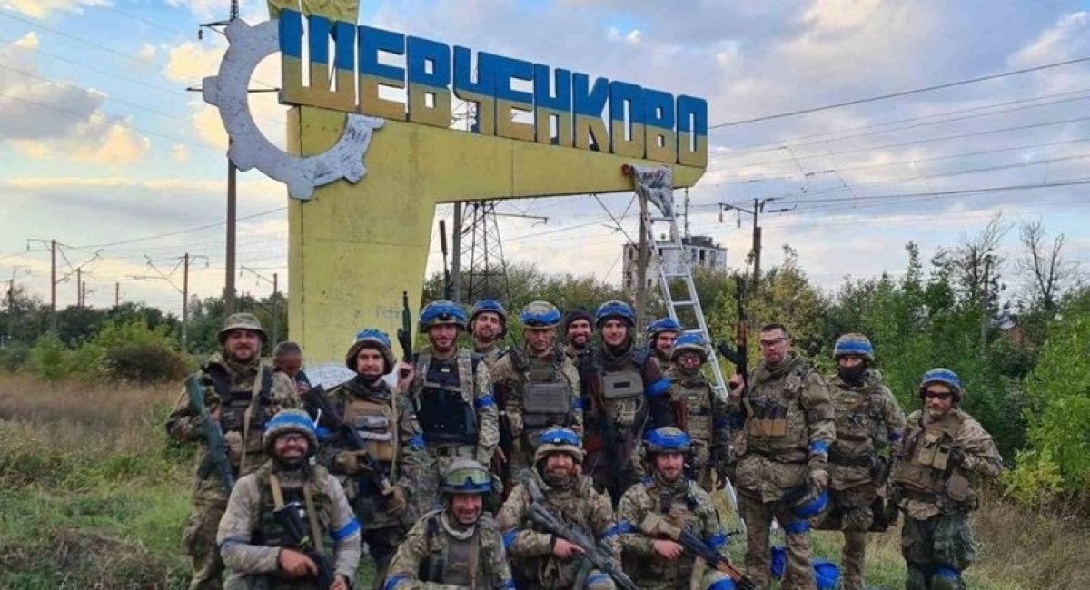 Photo for illustration / Ukrainian warriors nearby Settlements Shevchenkove in Kharkiv region