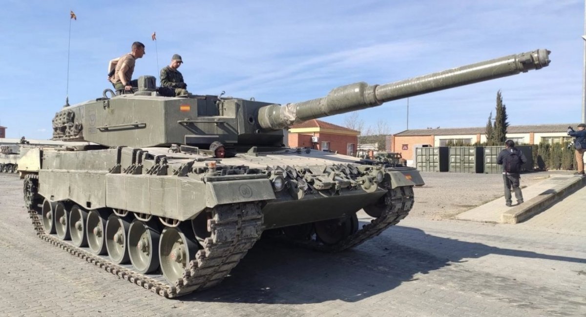 Spanish Leopard 2A4 / Photo credit: Benjamín Carrasco, Infodefensa 