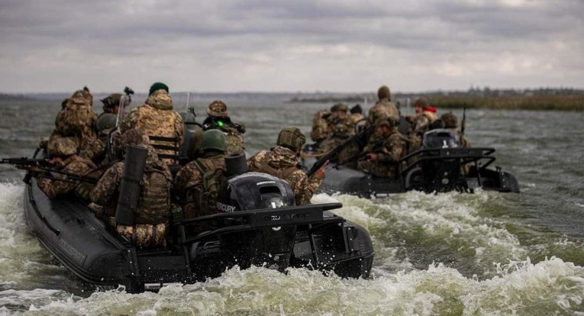 Ukraine’s Troops Сonduct Successful Operation on russian-Occupied Left Bank of Dnipro River / Photo credit: the General Staff of the Armed Forces of Ukraine