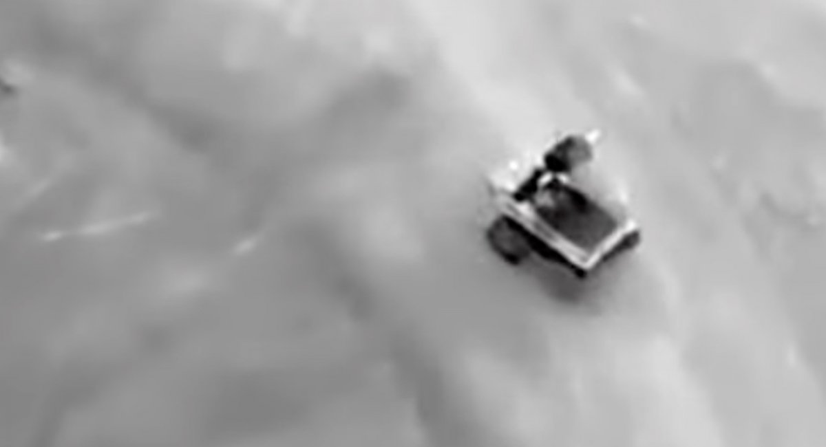 The 425th Regiment rescued two wounded comrades in a six-hour mission, overcoming IEDs and cratered roads / screenshot from video 