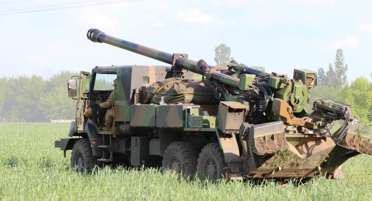 Caesar 6x6 wheeled artillery system / Illustrative photo credit: Ukrainian Land Forces