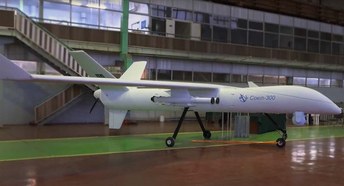 The Sokil-300, a Ukrainian UAV project aiming to strike 3,000 km into enemy land / Photo credit: Defense Express