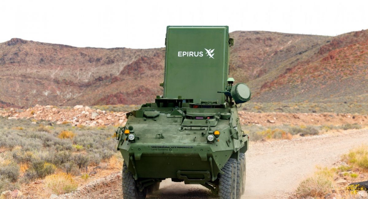 Leonidas on a Stryker chassis / All photos: Epirus