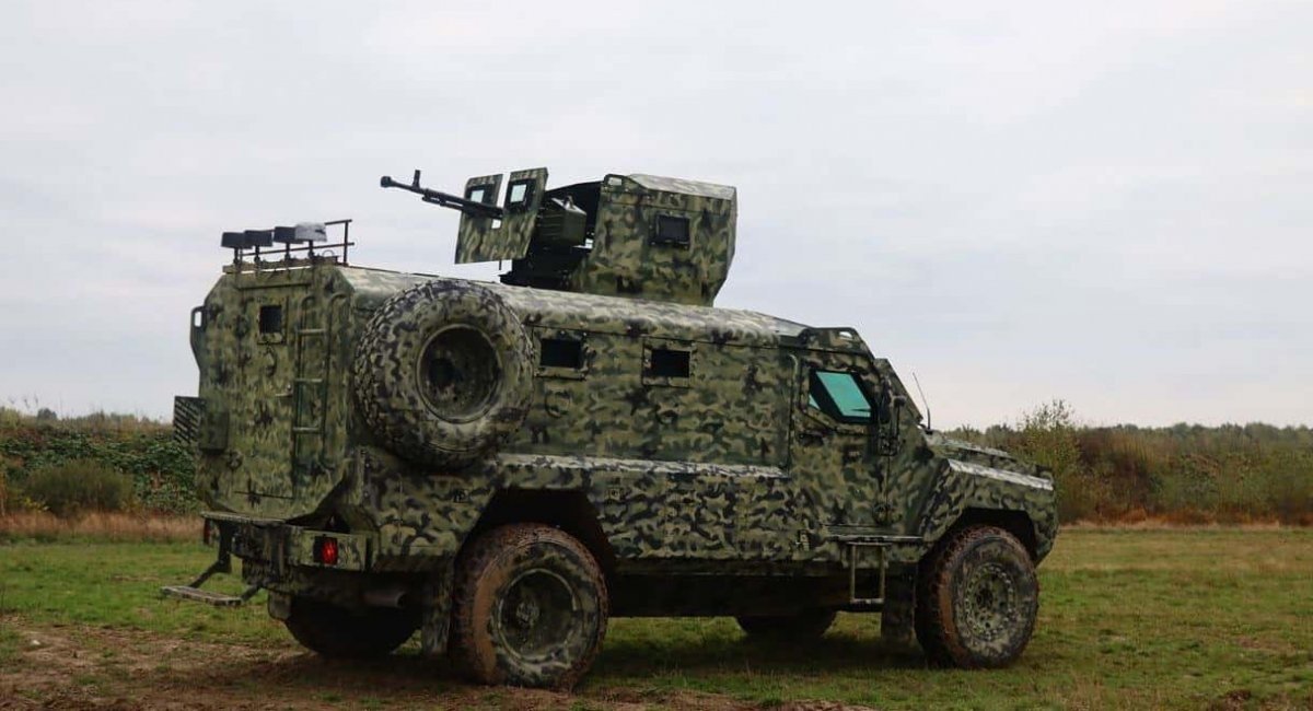 The Roshel Senator armored vehicle / Photo credit: the National Police of Ukraine