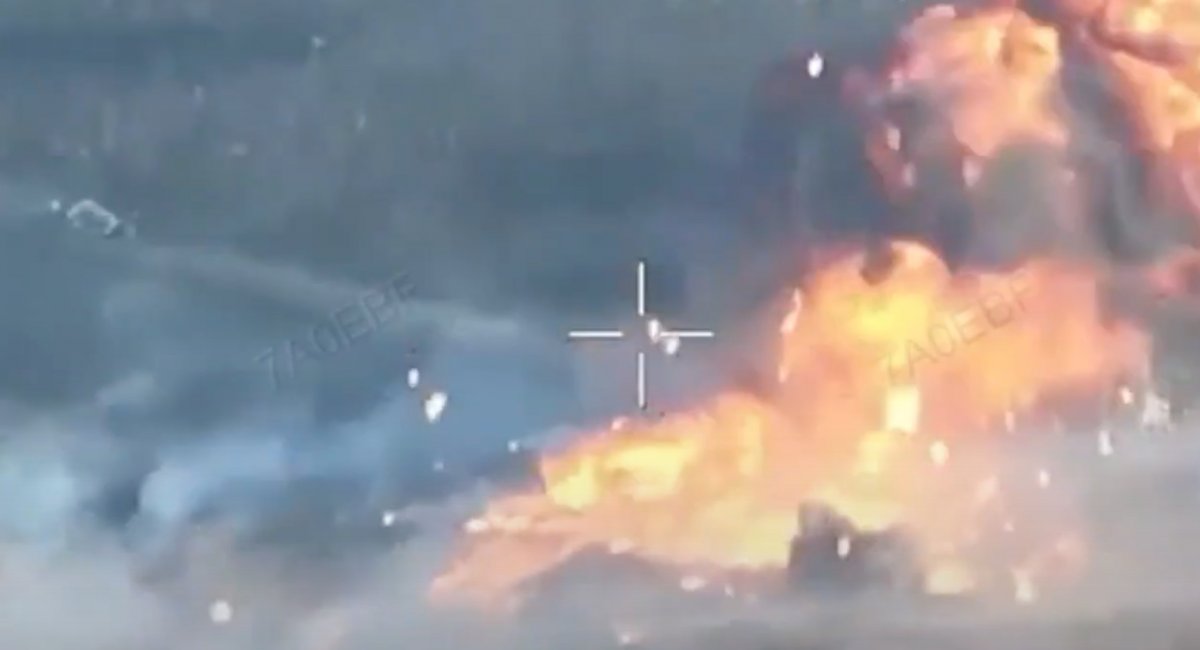 A high-speed chase turned into a tactical victory as Ukrainian drones intercepted and neutralized russian movement / screenshot from video 