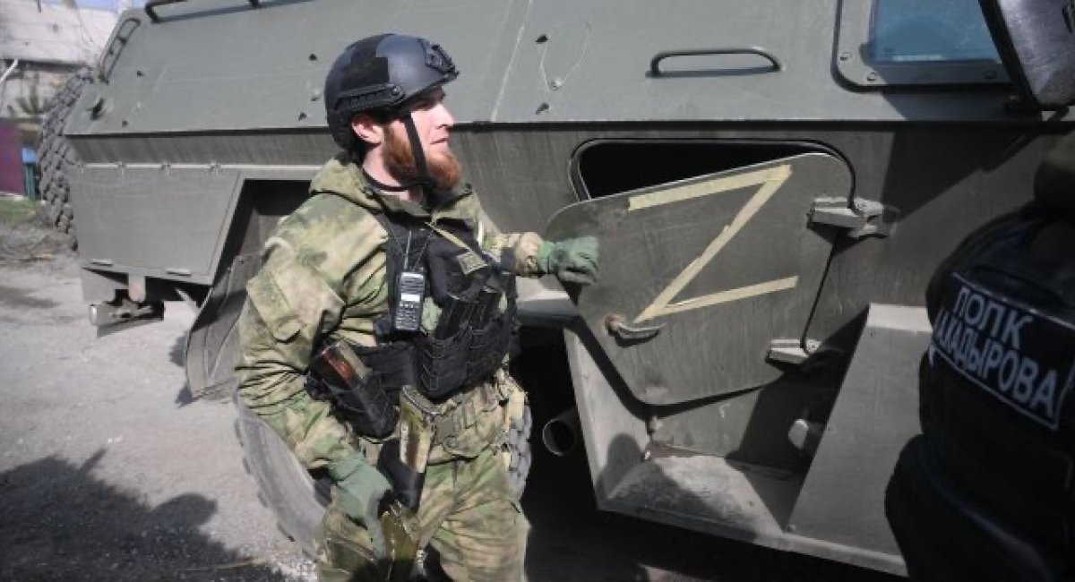 Chechen forces comprise a relatively small but high-profile component of russian forces in Ukraine / open source 