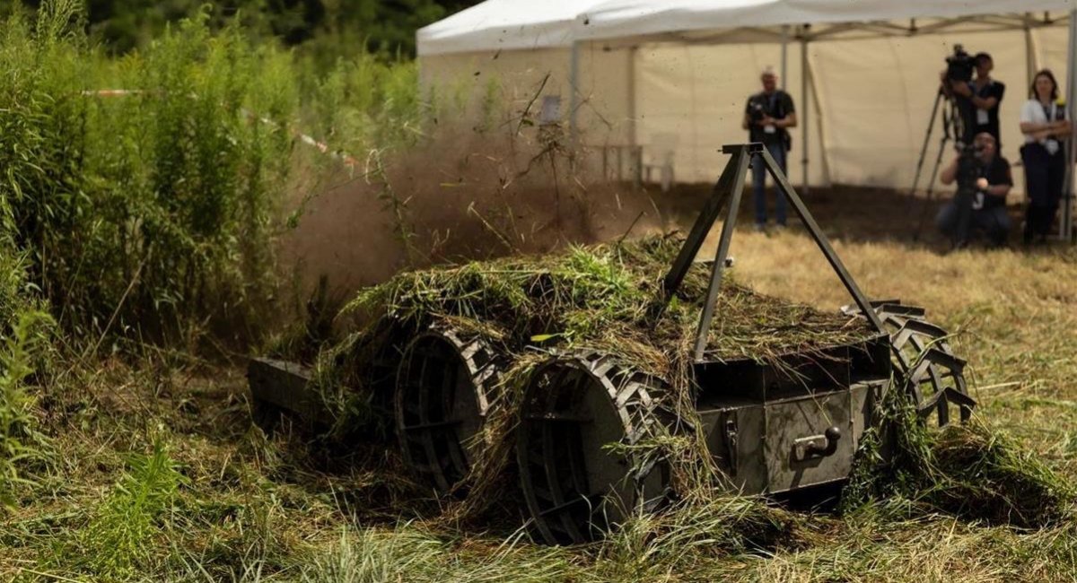 Ukrainian Zmii demining vehicle / Photo credit: The Ministry for Development of Economy and Trade