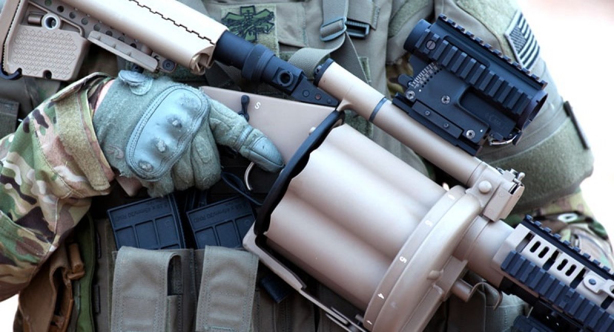 The M32A1 semi-automatic grenade launcher / Illustrative photo credit: Milkor USA