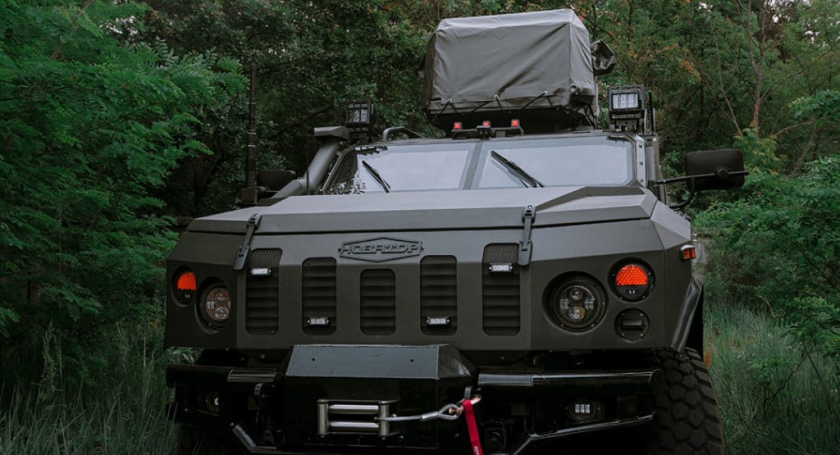 Specialized Novator armored vehicle in service with the Omega Special Purpose Center / Photo credit: Omega Special Purpose Center 