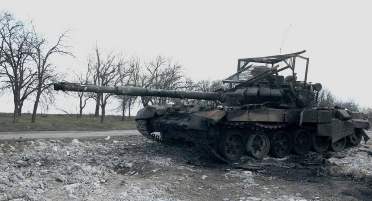 Destroyed russia's tank / Illustrative photo from open sources