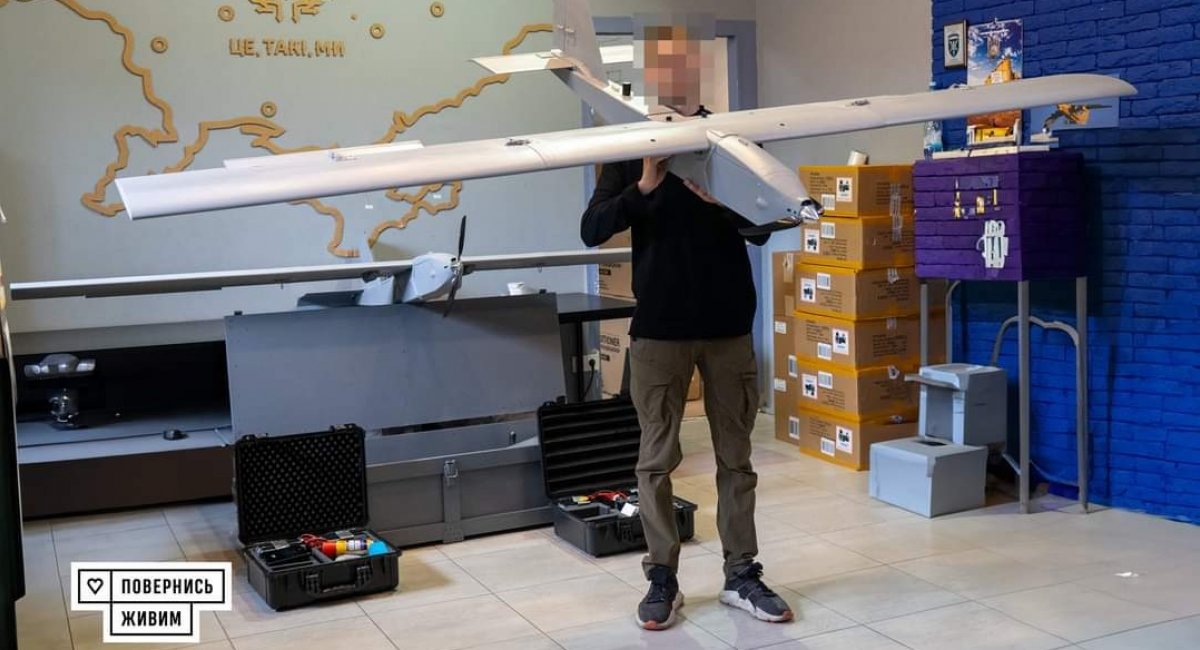 Sych drones for Defence Intelligence of Ukraine, July 2023. Photo credits: Come Back Alive Foundation