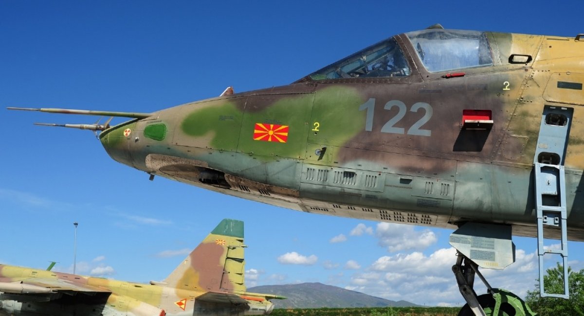 Su-25 aircraft, Macedonian Air Force 