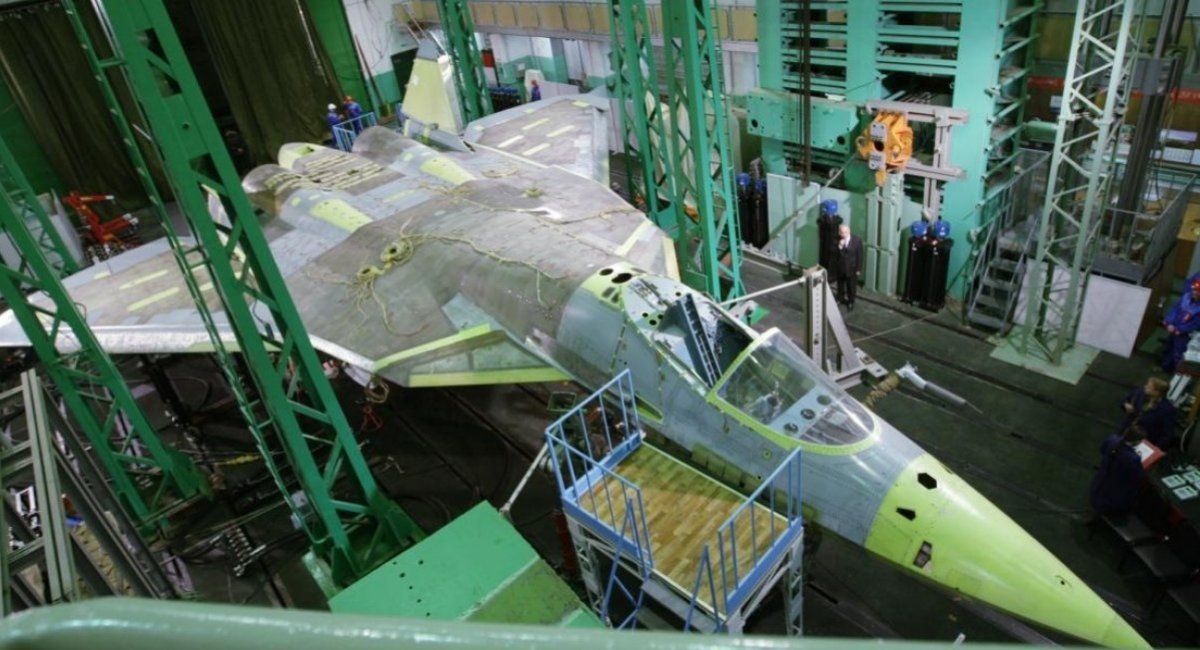 Su-57 production in russia / Open-source archive photo