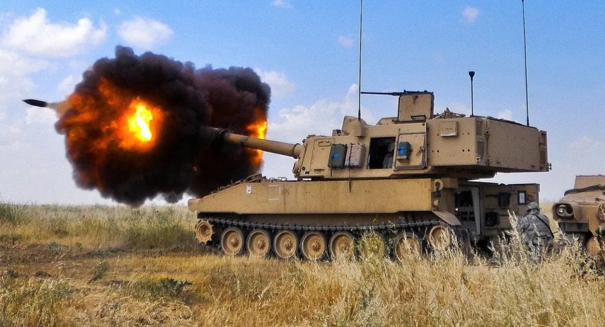 Photo for illustration / Paladin 155mm self-propelled Howitzer