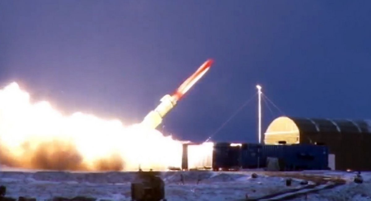 This is believed to be the 9M730 Burevestnik test launcher / Open-source photo