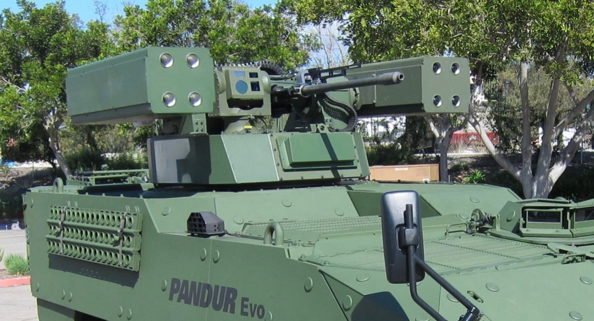 RIwP weapon system on Pandur SHORAD / Photo credit: General Dynamics Land Systems