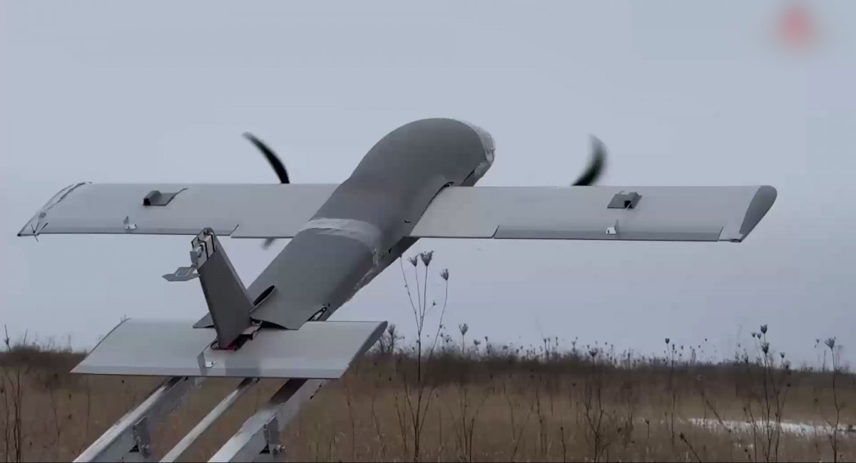 Molniya-2 UAV takeoff / Screenshot source: russian Ministry of Defense video