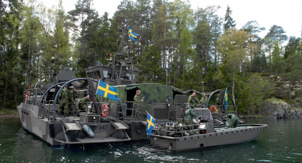 Swedish boats / Photo credit: The Swedish Armed Forces