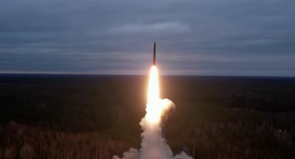 The RS-24 Yars intercontinental ballistic missile / Screenshot from open source video