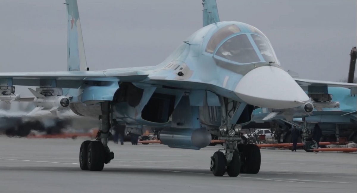 russian Su-34 with Kh-29TD missiles / Open source illustrative photo