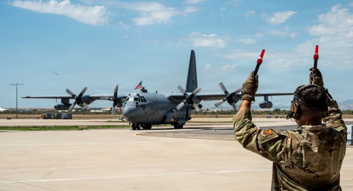 EC-130H Compass Call EW aircraft / Photo credit: U.S. Department of War