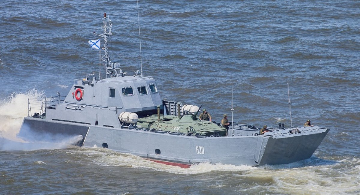​Armed Forces of Ukraine Eliminated russia’s Serna-class Landing Craft, Forpost-10 UAV Near Odesa