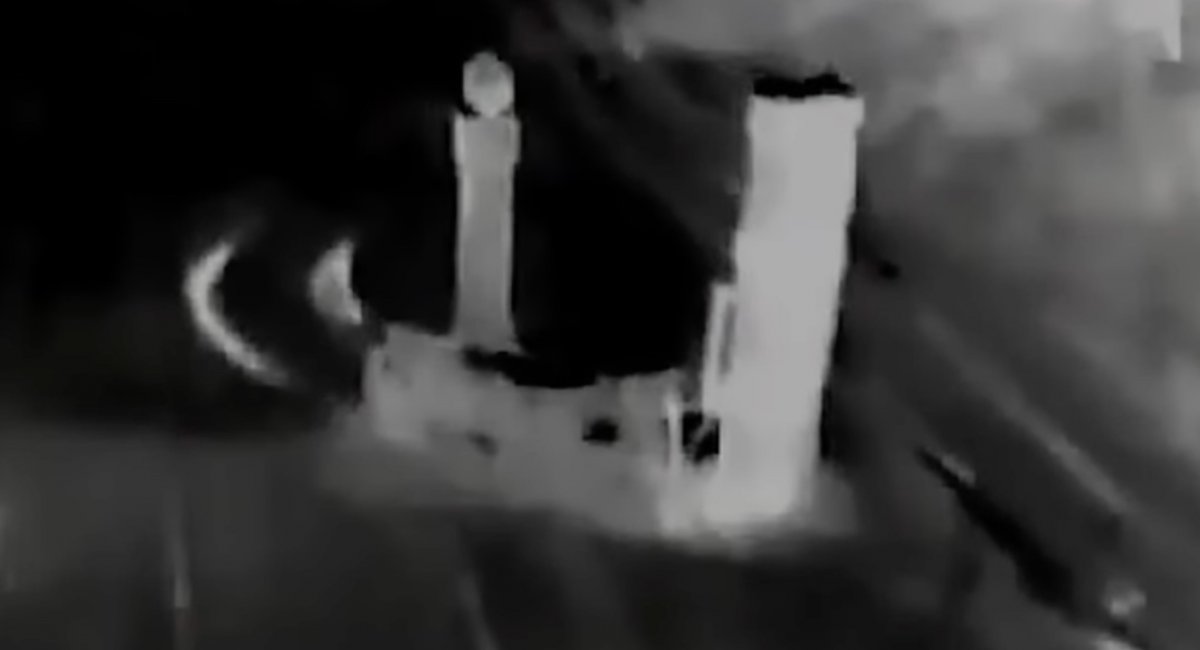 russian S-300 launcher / screenshot from video 