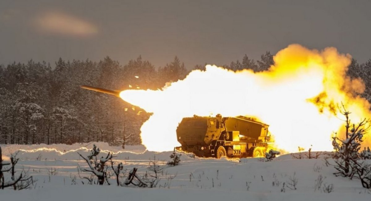  Launch of GMLRS rockets from the M142 HIMARS MLRS / Photo credit: US DoW