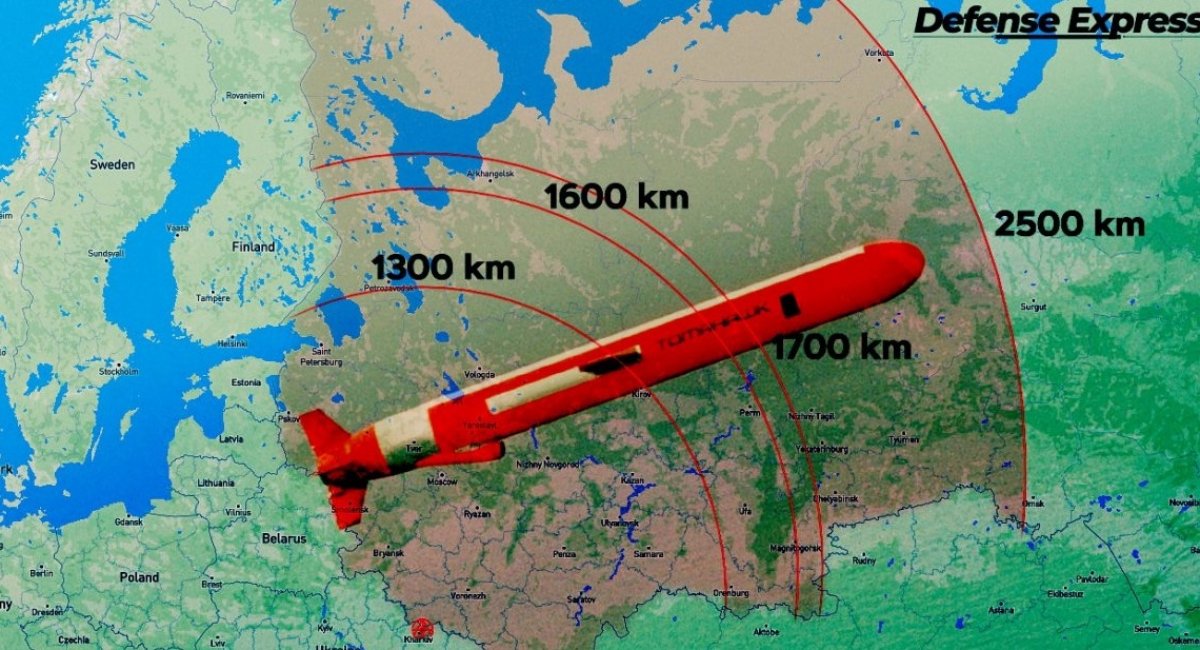 Ranges of Tomahawk variants / Photo credit: Defense Express