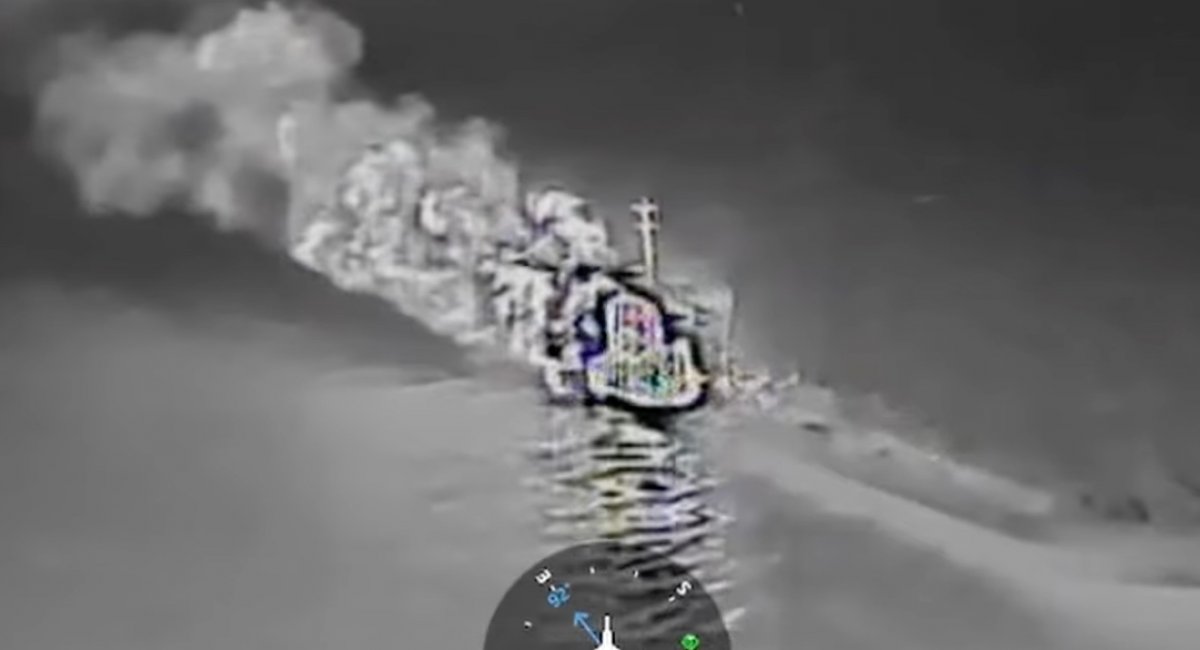 russian fuel taker / screenshot from video 