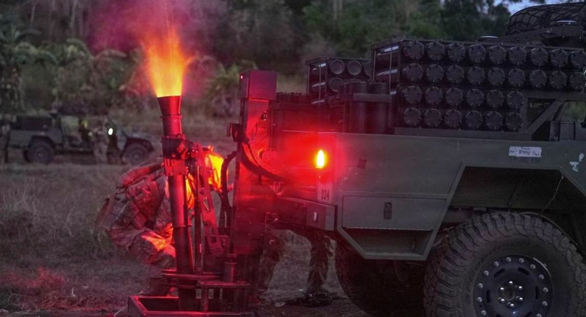 Scorpion light mobile mortar system on ISV-U chassis / Photo credit: Global Military Products
