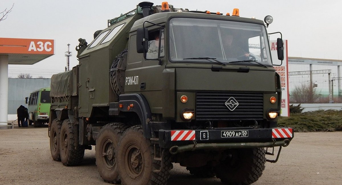 REM-KL - a russian repair and recovery vehicle / Photo credit: open source photo