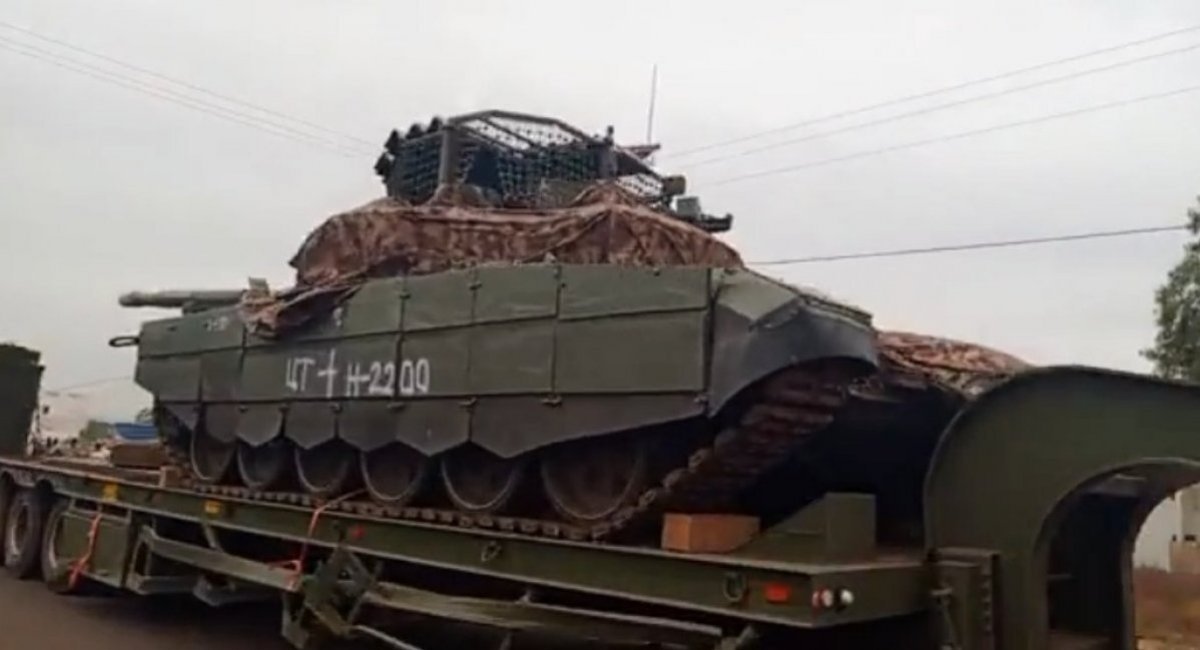 russian Defense Ministry 's African Corps T-72B3 Tank in Mali / Open-source photo