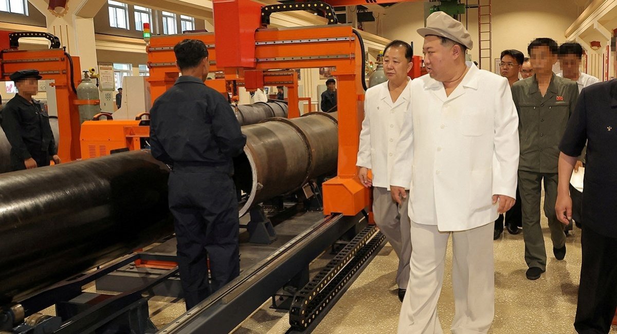 North Korean leader Kim Jong Un during his three-day inspection of major arms factories / Photo credits: The Korea Herald, Yonhap