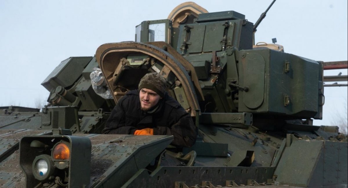 American-made M2 Bradley infantry fighting vehicles have proven effective on russia-Ukraine war battlefield / Photo credit: the Command of the Logistics Forces of the Armed Forces of Ukraine
