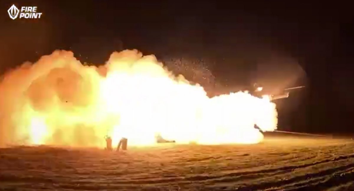 Launch of the Ukrainian FP-5 Flamingo cruise missile / Video screenshot: Fire Point