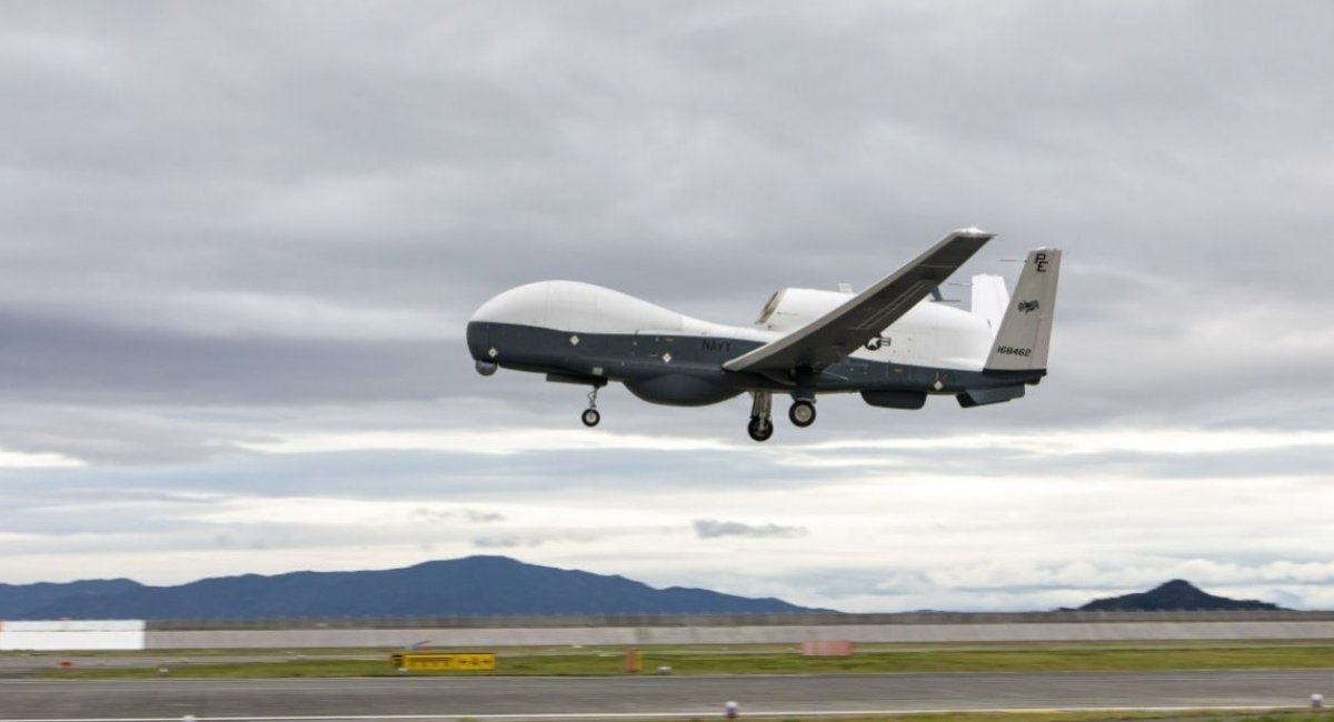 Strategic reconnaissance drone MQ-4C Triton / Photo credit: Department of War 