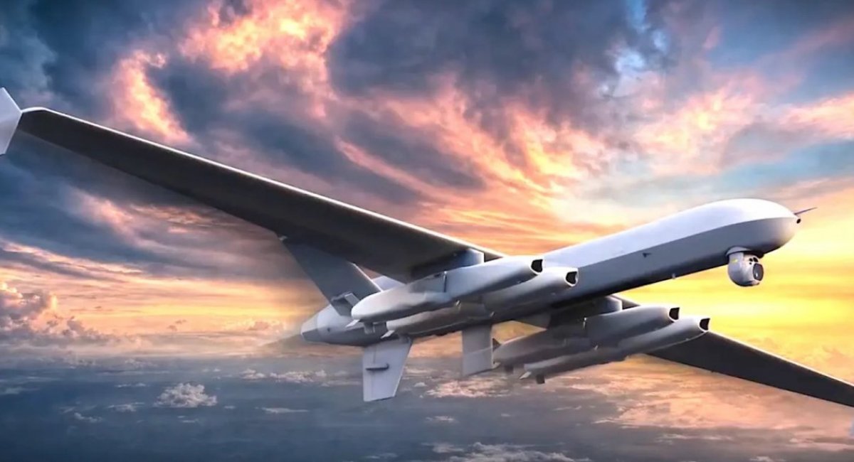Wildfire UAV render with JSM cruise missiles by GA-ASI / Open source image