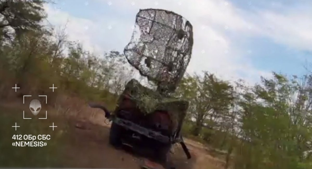 russian Kasta mobile radar system / Photo credit: The 414th Brigade