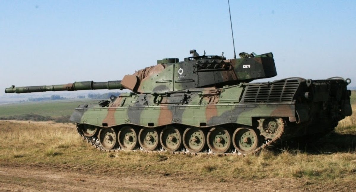 Leopard-1A5  battle tank - the illustrative photography