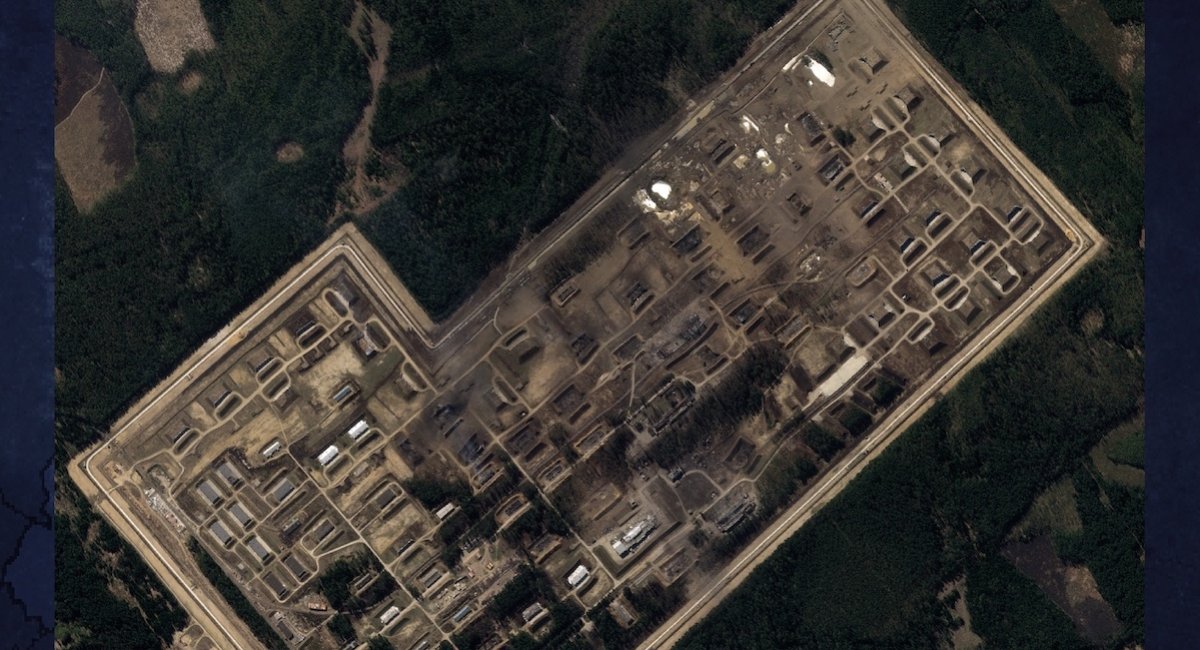The 51st GRAU depot / Photo credit: The UK Defense Intelligence