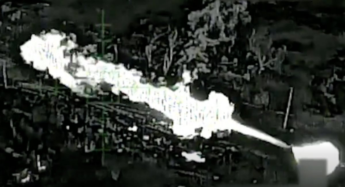 russian BM-27 Uragan multiple launch rocket system / screenshot from video 